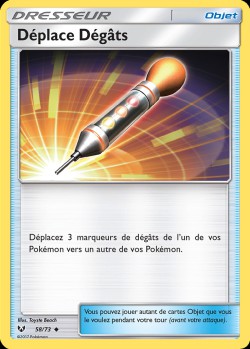 Carte Pokémon: Déplace Dégâts