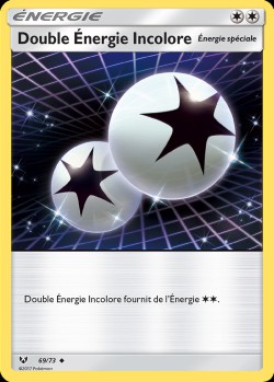 Carte Pokémon: Double Énergie Incolore