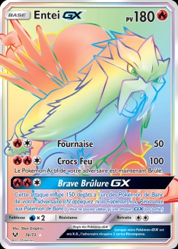 Carte Pokémon: Entei GX