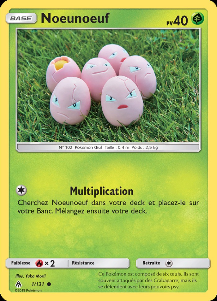 Carte Pokémon: Noeunoeuf