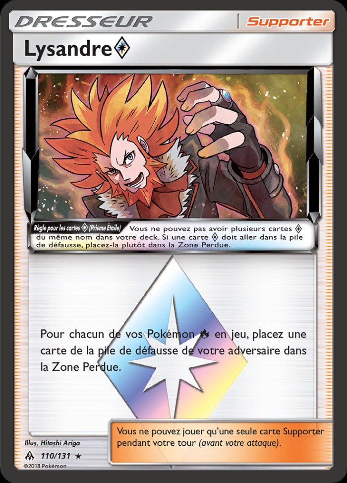 Carte Pokémon: Lysandre Prisme Étoile