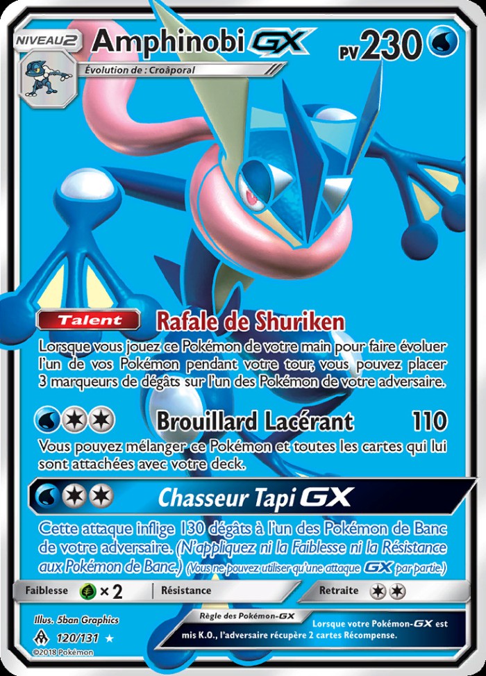 Carte Pokémon: Amphinobi GX