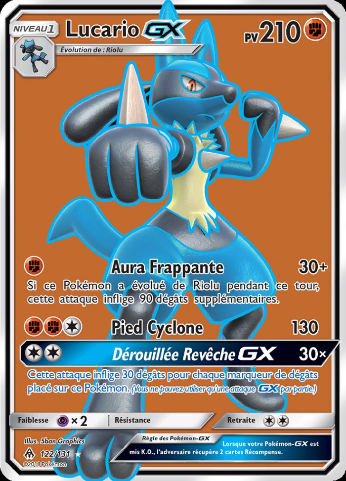 Carte Pokémon: Lucario GX