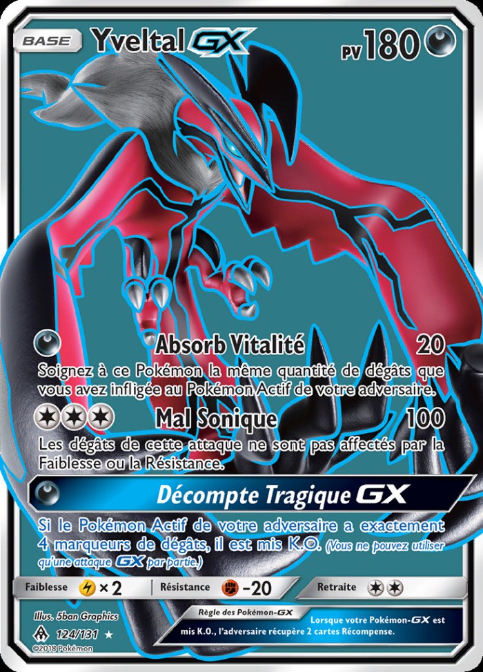 Carte Pokémon: Yveltal GX