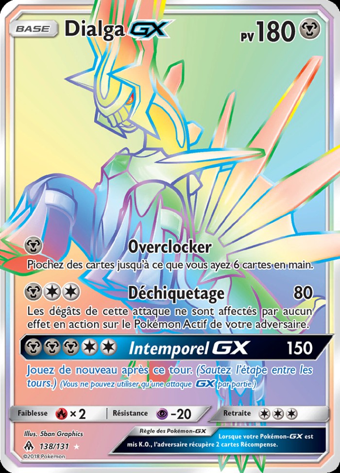 Carte Pokémon: Dialga GX