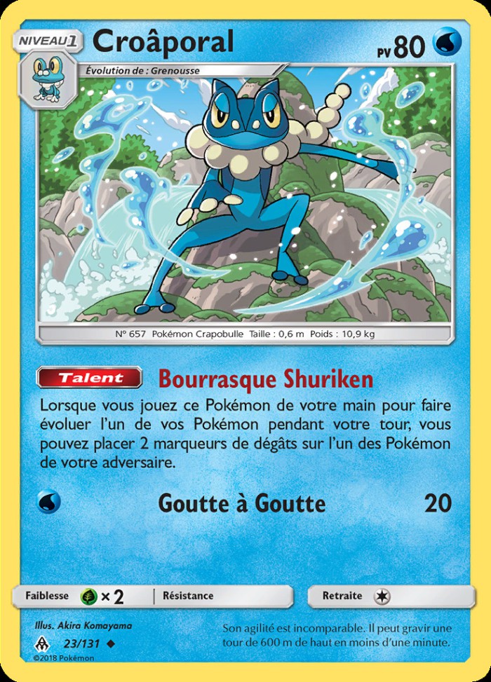 Carte Pokémon: Croâporal