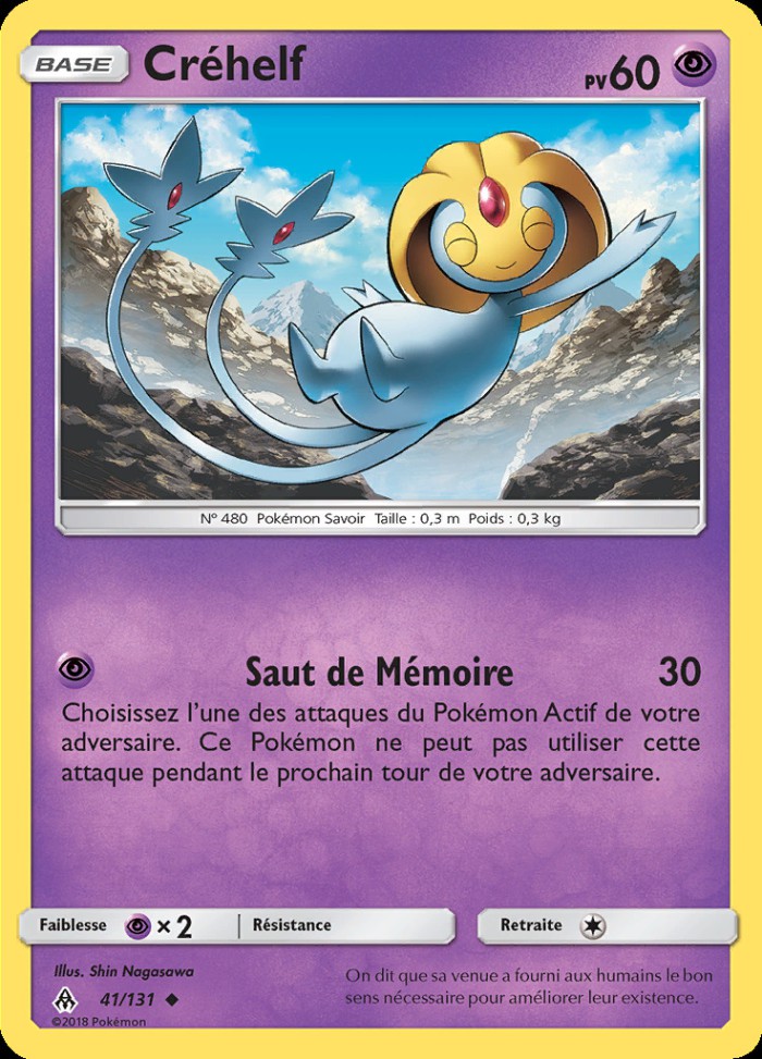 Carte Pokémon: Créhelf