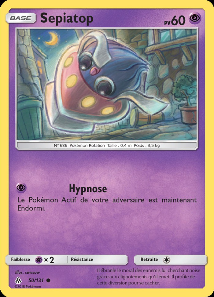 Carte Pokémon: Sepiatop