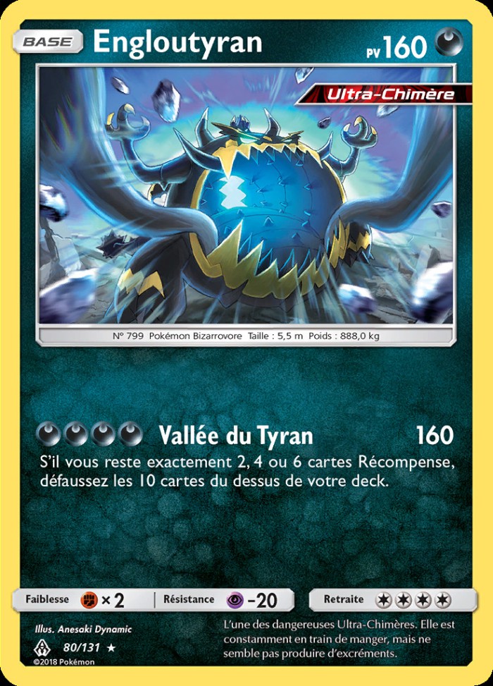 Carte Pokémon: Engloutyran