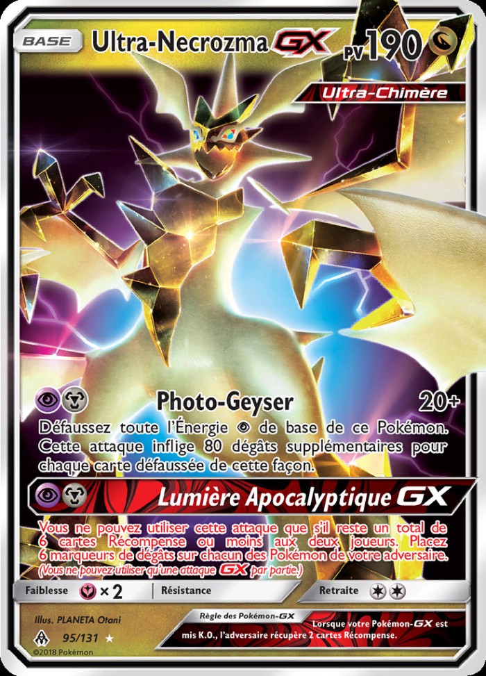 Carte Pokémon: Ultra-Necrozma GX