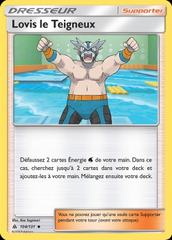 Carte Pokémon: Lovis le Teigneux