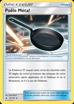 Carte Pokémon: Poêle Métal