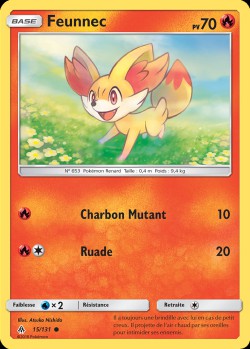 Carte Pokémon: Feunnec