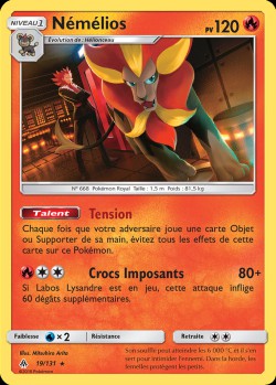 Carte Pokémon: Némélios