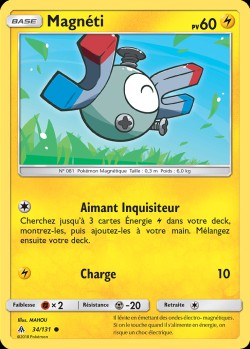 Carte Pokémon: Magnéti