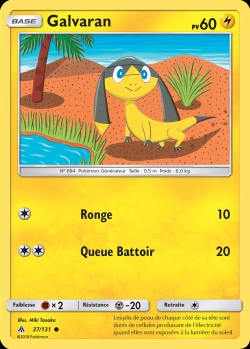 Carte Pokémon: Galvaran