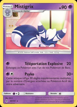 Carte Pokémon: Mistigrix