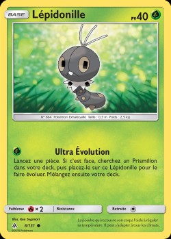 Carte Pokémon: Lépidonille