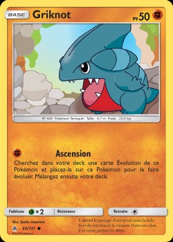 Carte Pokémon: Griknot