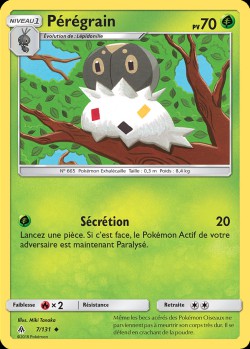 Carte Pokémon: Pérégrain