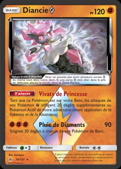 Carte Pokémon: Diancie Prisme Étoile