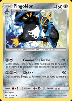 Carte Pokémon: Pingoléon