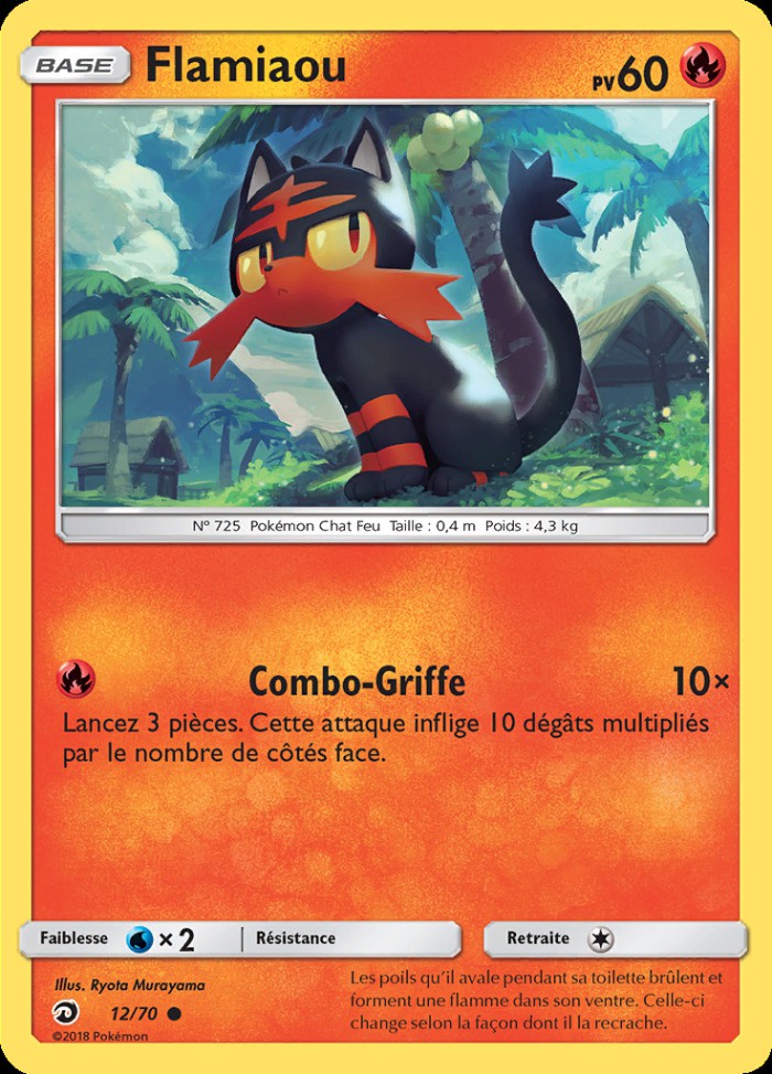 Carte Pokémon: Flamiaou