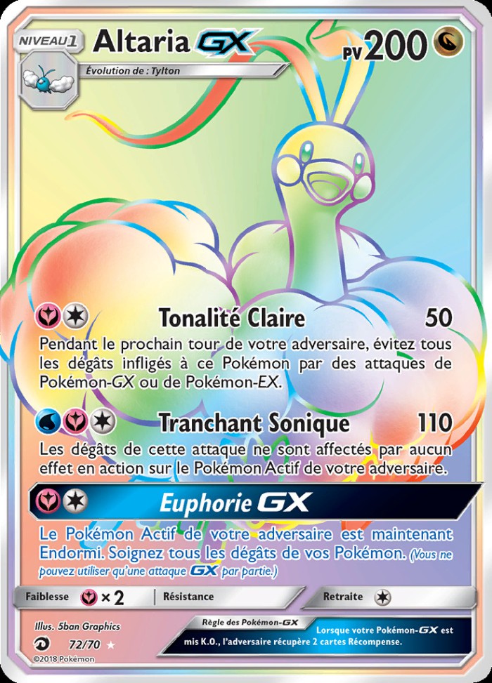 Carte Pokémon: Altaria GX