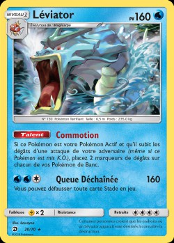 Carte Pokémon: Léviator