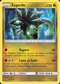 Carte Pokémon: Zygarde