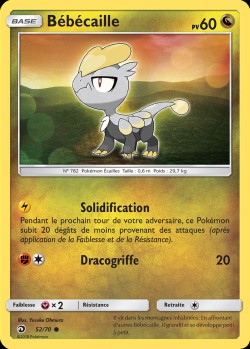 Carte Pokémon: Bébécaille