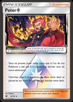 Carte Pokémon: Peter Prisme Étoile