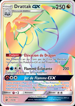 Carte Pokémon: Drattak GX