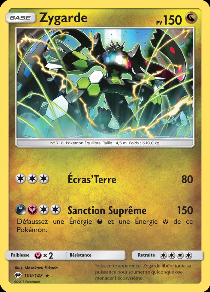 Carte Pokémon: Zygarde