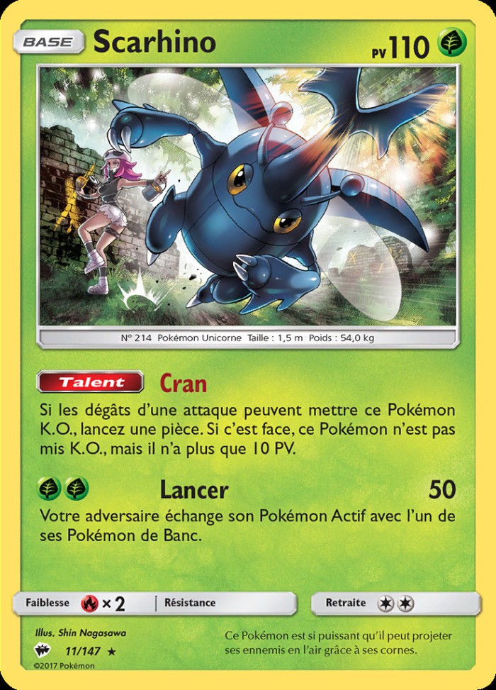 Carte Pokémon: Scarhino