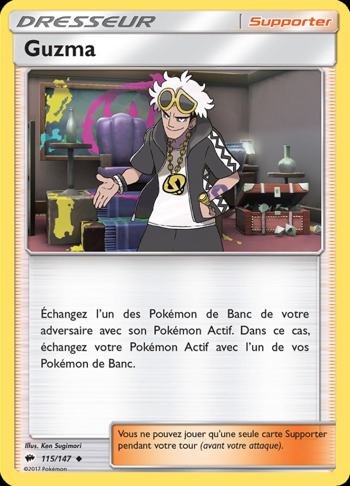 Carte Pokémon: Guzma