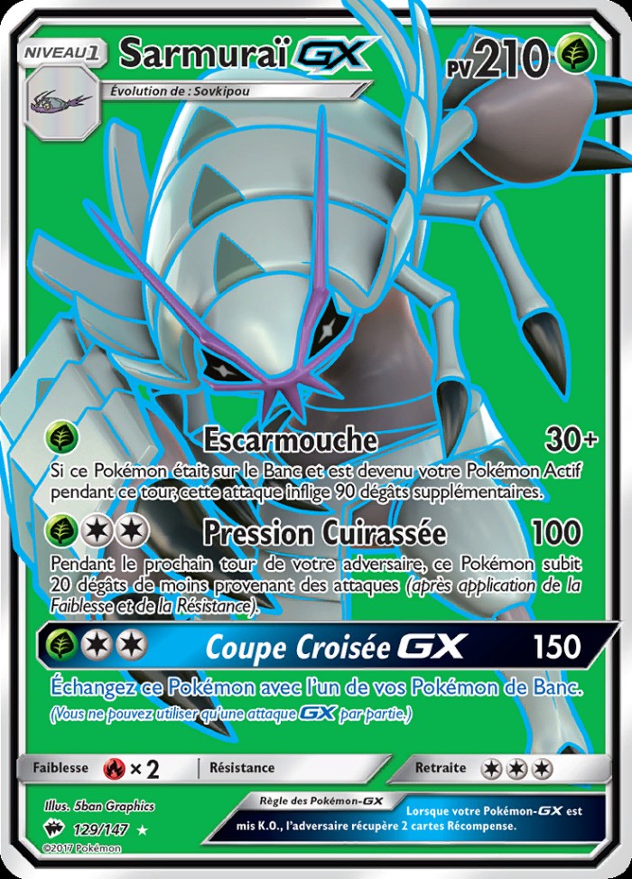 Carte Pokémon: Sarmuraï GX