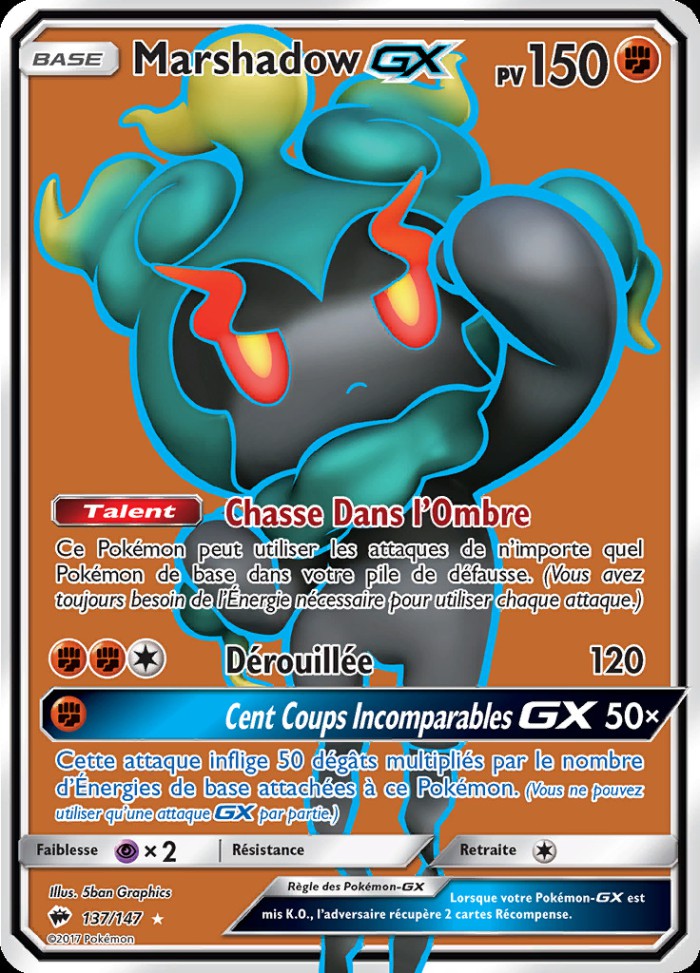 Carte Pokémon: Marshadow GX