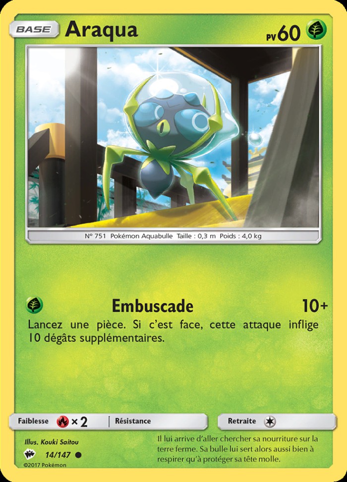 Carte Pokémon: Araqua