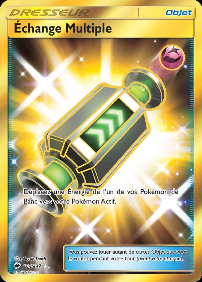 Carte Pokémon: Échange Multiple