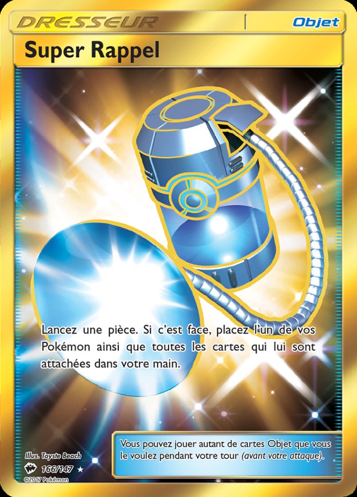 Carte Pokémon: Super Rappel