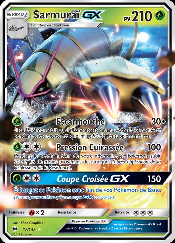 Carte Pokémon: Sarmuraï GX