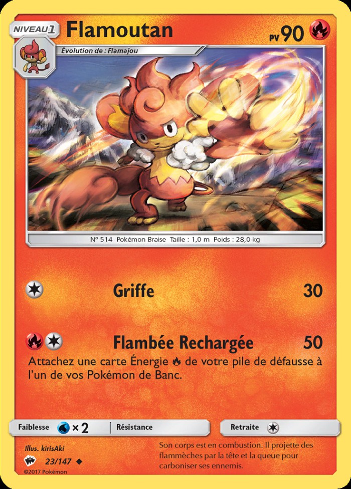 Carte Pokémon: Flamoutan