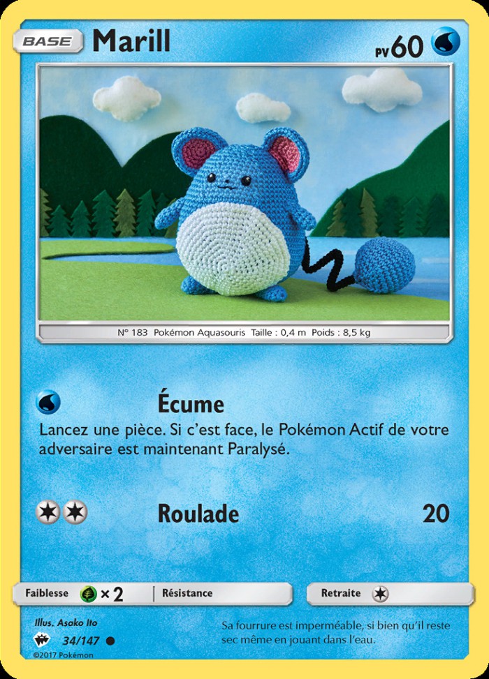 Carte Pokémon: Marill