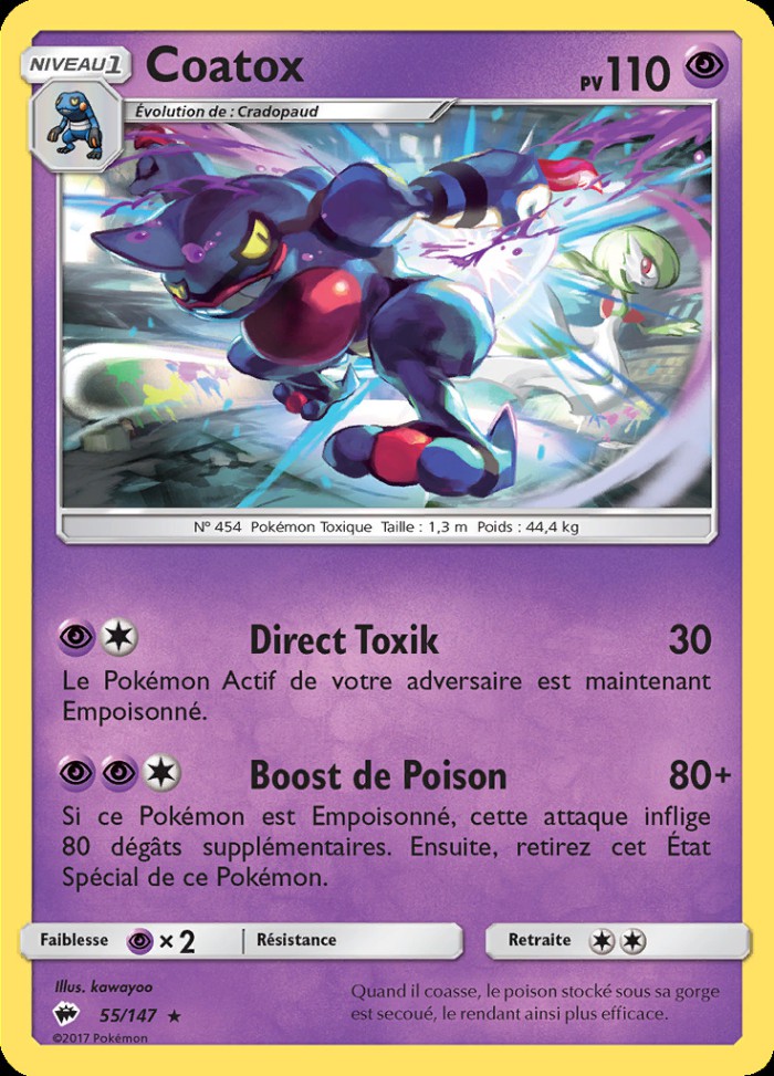 Carte Pokémon: Coatox