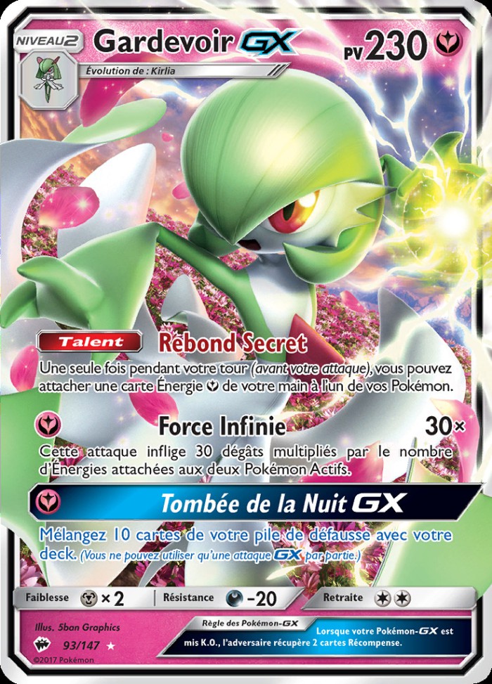 Carte Pokémon: Gardevoir GX