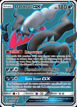 Carte Pokémon: Darkrai GX