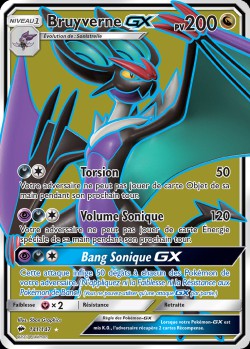 Carte Pokémon: Bruyverne GX