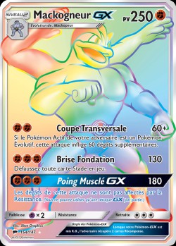 Carte Pokémon: Mackogneur GX