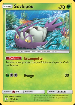 Carte Pokémon: Sovkipou